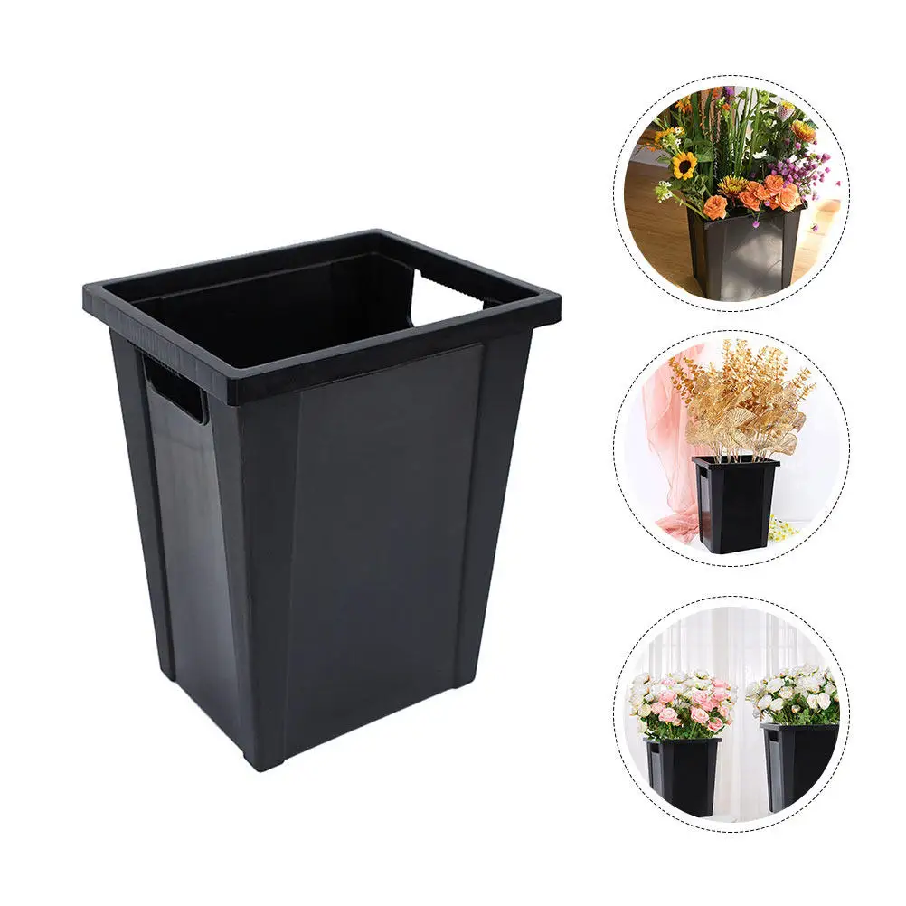 

1Pcs Simple Floral Pot with Rustic Design Suitable for Dried Flowers Plant Container Decorative Flower Barrel Flower Bucket
