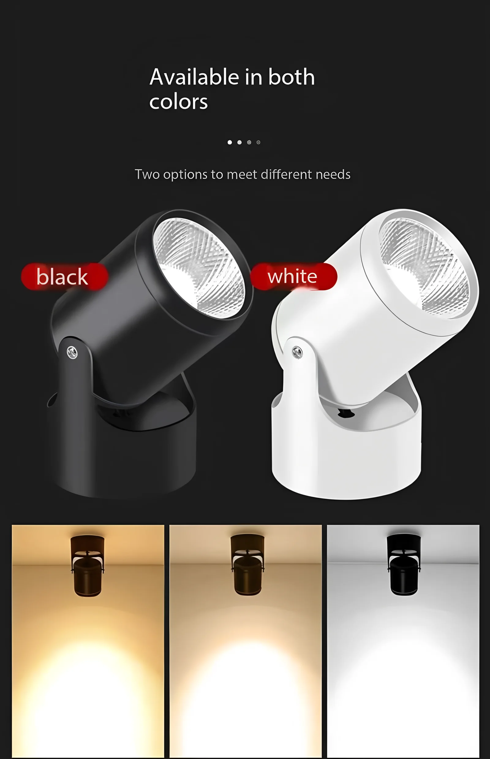 15W LED OutdoorRainproofSpotlightsShopDoor SignboardsPlaques AdvertisementsOutdoorWalls Surface-mountedWaterproof AdjustableAngl