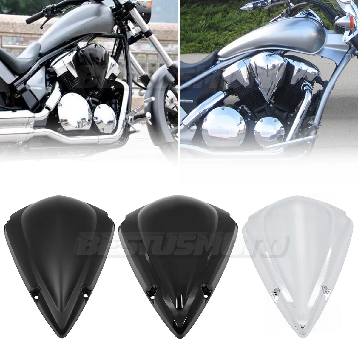 

Motorcycle Air Cleaner Filter Cover For Honda VT1300 Stateline 2010-2016 Sabre 2010-2013 Interstate 2010-2015 Fury 2010-2022