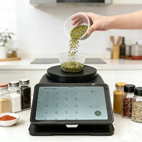 TM7 Food Processor Scale Protective Cover Dustproof Scratch-resistant Multi-functional Kitchen Accessory
