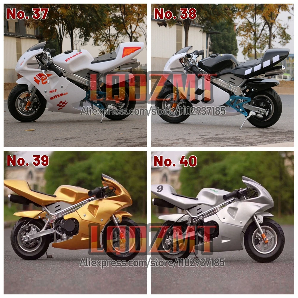 2Stroke 49CC Off-road Superbike Mountain Race Gasoline Pocket Bike Small MOTO Bikes Racing Autocycle Buggy Child Mini Motorcycle