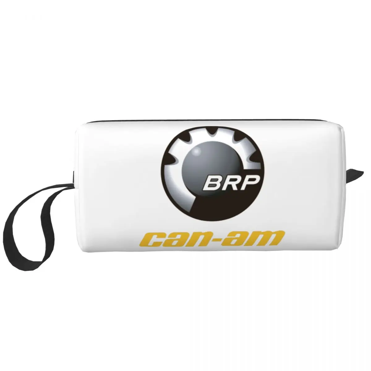 BRP ATV Can Am Logo Makeup Bag for Women Travel Cosmetic Organizer Fashion Storage Toiletry Bags