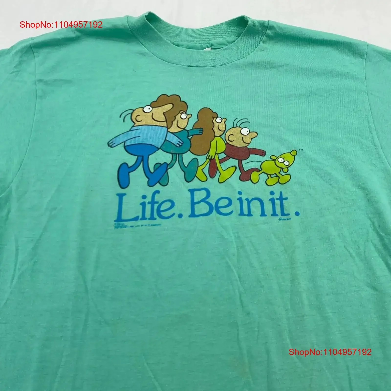 

vtg 90s LIFE BE IN IT футболка МАЛЕНЬКАЯ мягкая новая британская ct аэробика забавный медведь винтажная стираная дизайнерская одежда унисекс стильная