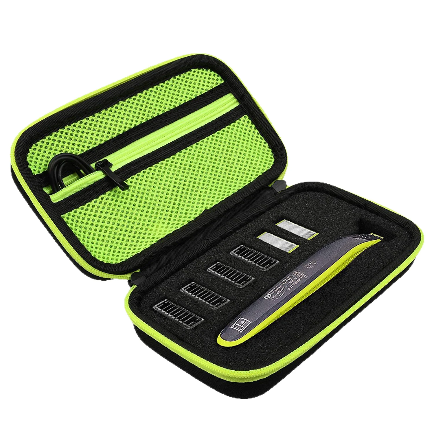 Estuche rígido de EVA para afeitadora eléctrica, funda protectora portátil para viaje