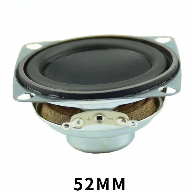 Square 52mm RMS Power 5W Fullrange Speaker Driver 2 Inch 4Ω/8Ω neodymium magnet Full Range Speaker for car/home auido etc.