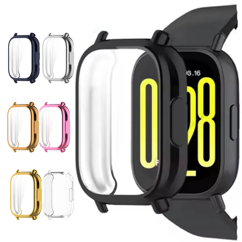 【セール中】TPU ケース Redmi Watch 5 Lite 用フルスクリーンプロテクター Redmi Watch 5 アクティブ保護シェルバンパーカバー