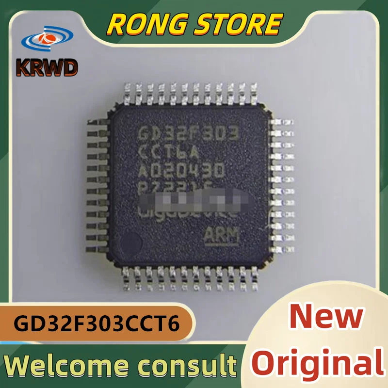 

10 шт. GD32F303CCT6A Новый и оригинальный GD32F303 GD32F303CCT6 LQFP48