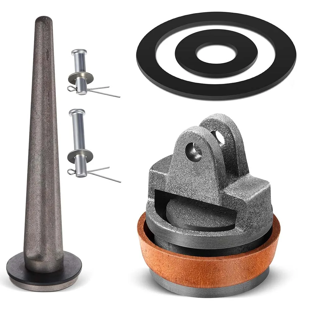 

For Handle Pumps Type 75 With Nose Piercing Valve Bolt Set Leather Sealing Replacement Piston Fit 75 Hand Pumps Watering Parts