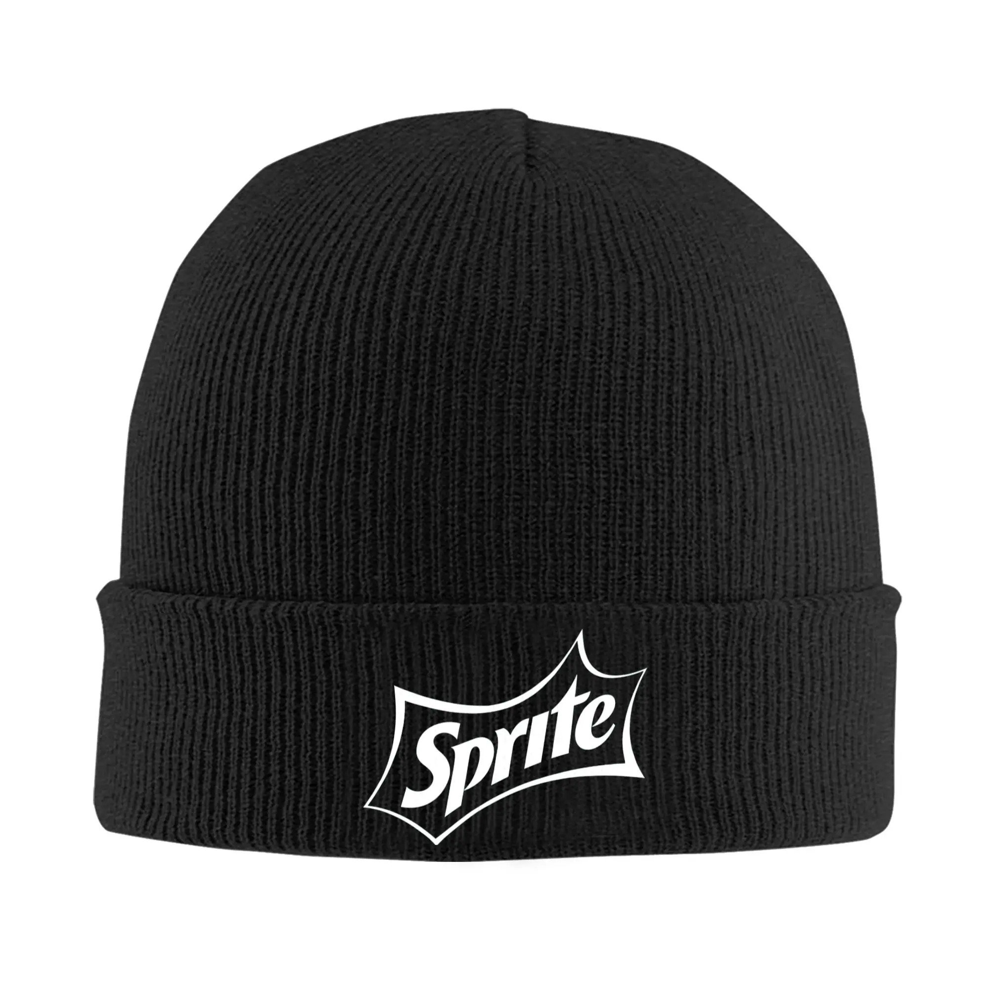 

Sprite Drink Logo Knitted Caps for Women Men Beanies Winter Hats Acrylic Warm Caps ,