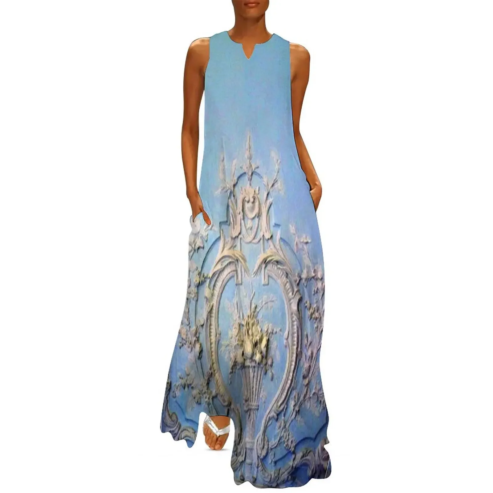 

Versailles Long Dress dresses summer women's clothing korea stylish women dresses evening dresses luxury 2025 Dress