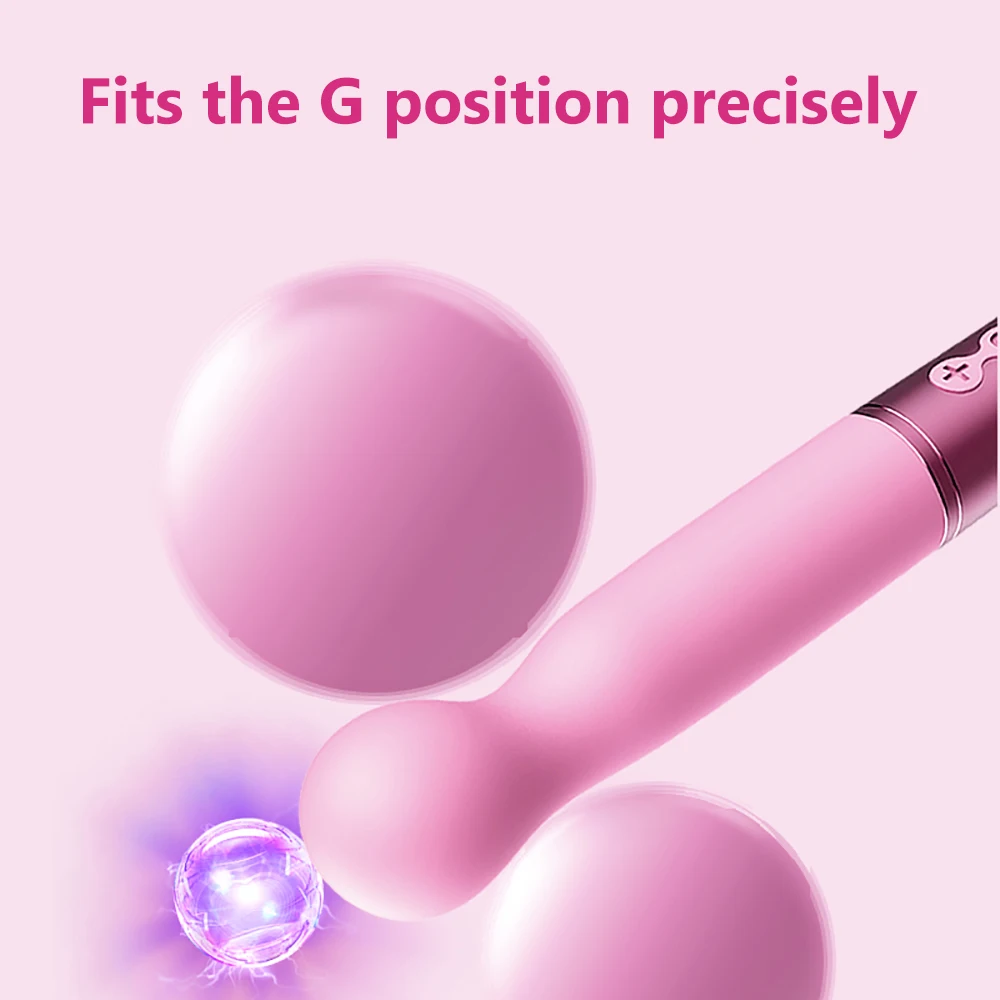 Powerful AV Vibrator Dildos Real Tongue Licking for Women 5 Modes Clitoris Stimulator G Spot Vagina Massager Sex Toys for Woman