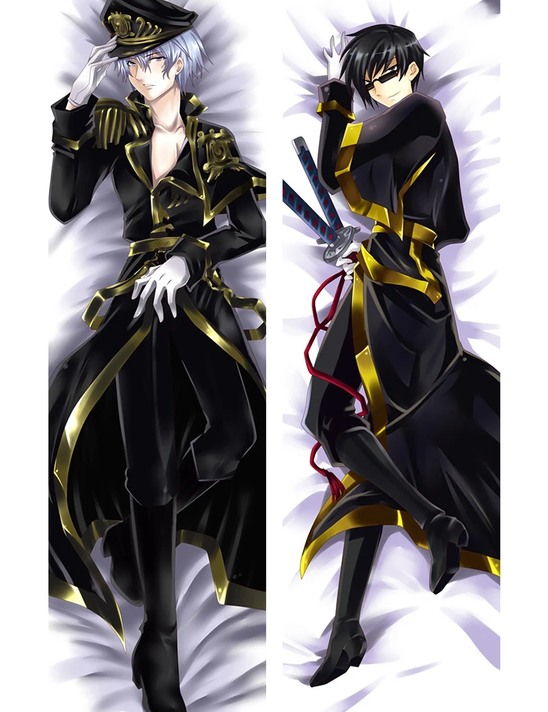 Чехол для подушки с рисунком в стиле аниме