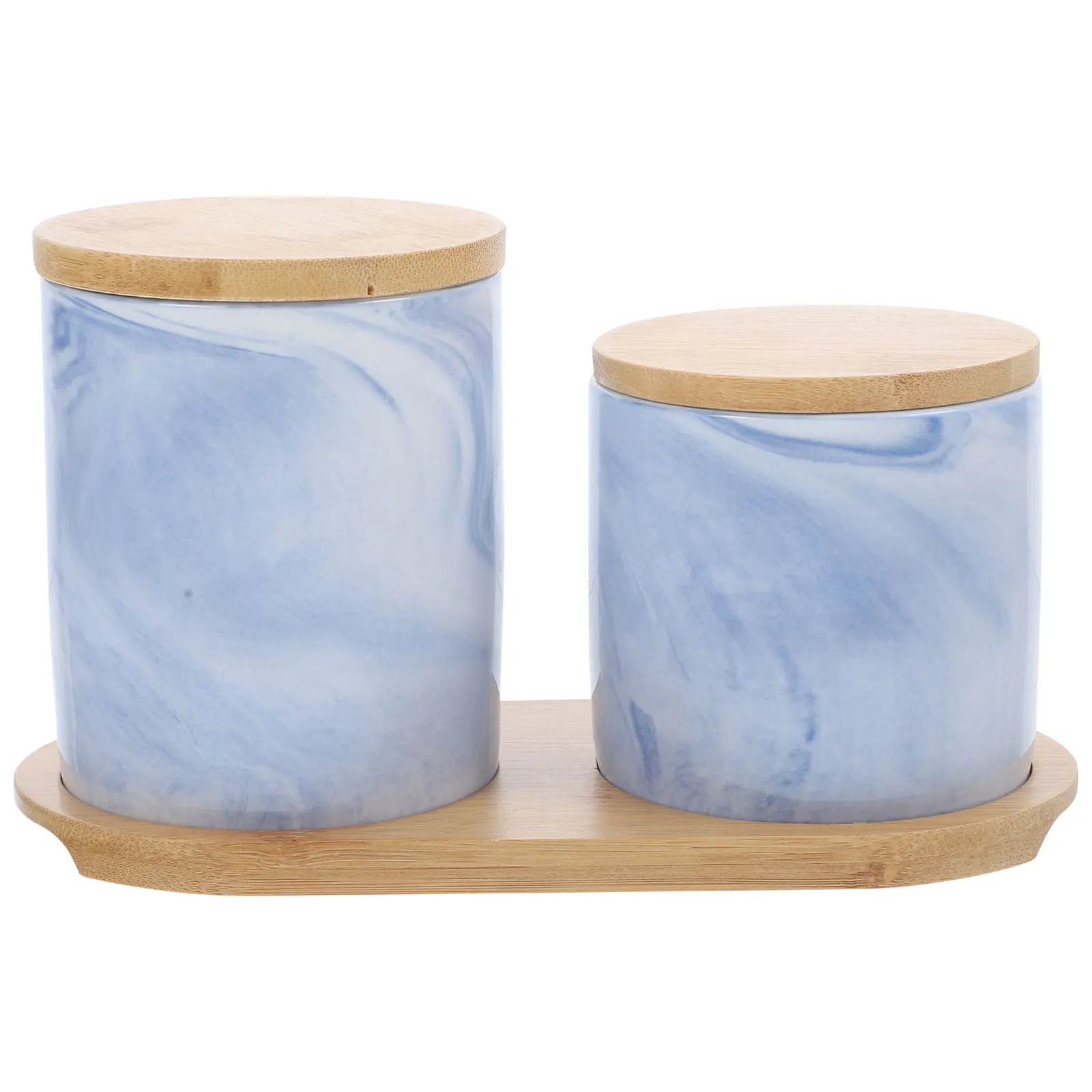

1 set Ceramic Airtight Jar Storage Canister Kitchen Accessories Dried Food Container Home Supplies Sugar Holder