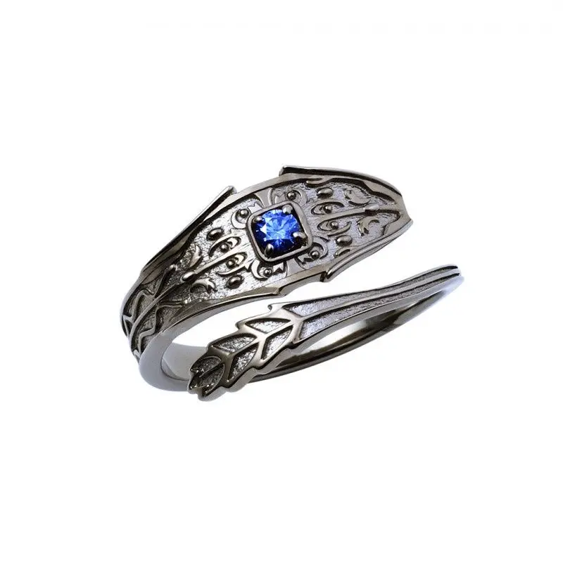 Anime ‌Bungo to Alchemist  Cosplay Ring ‌Futabatei Shimei Rings For Couple Love Fashion Jewelry Accessories Birthday Gift view 3