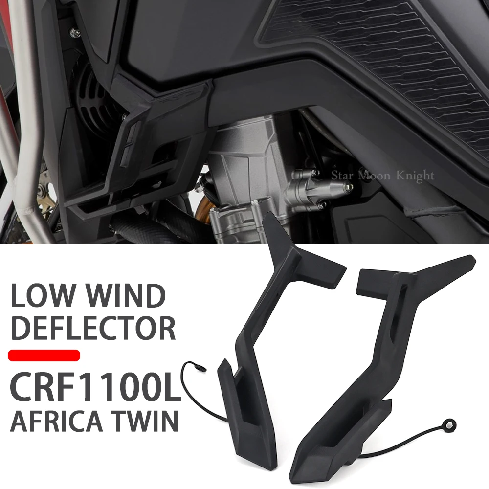 

For Honda Africatwin CRF 1100 L 1 CRF1100l Africa Twin 2020 2021 2022 Motorcycle Accessories Deflectors Low Wind Deflector Kit