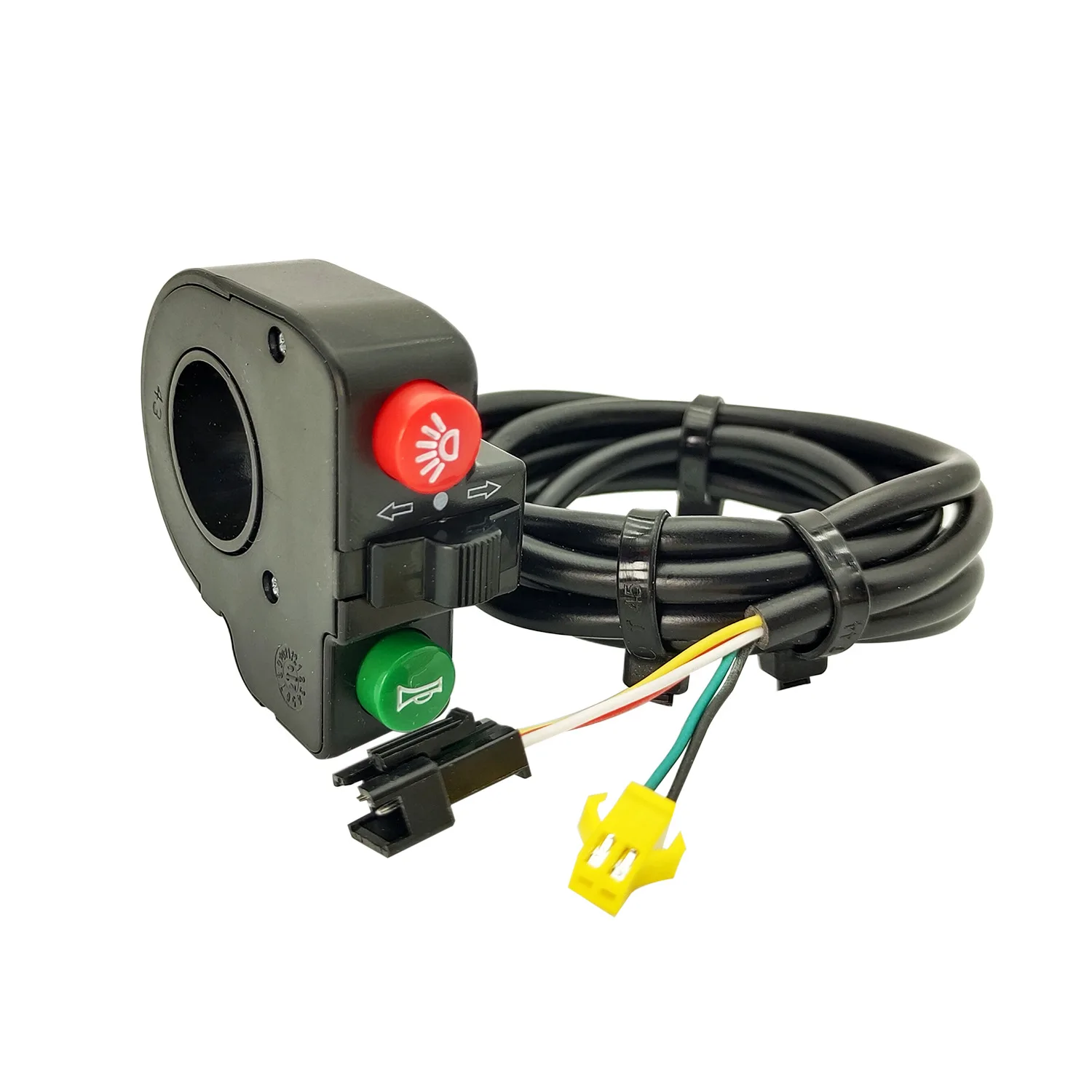 24V 36V 48V Electric Bicycle Front Light With Horn Ebike Tail Light And Turn Light Signal Brake Light  Three-in-one Switch view 4