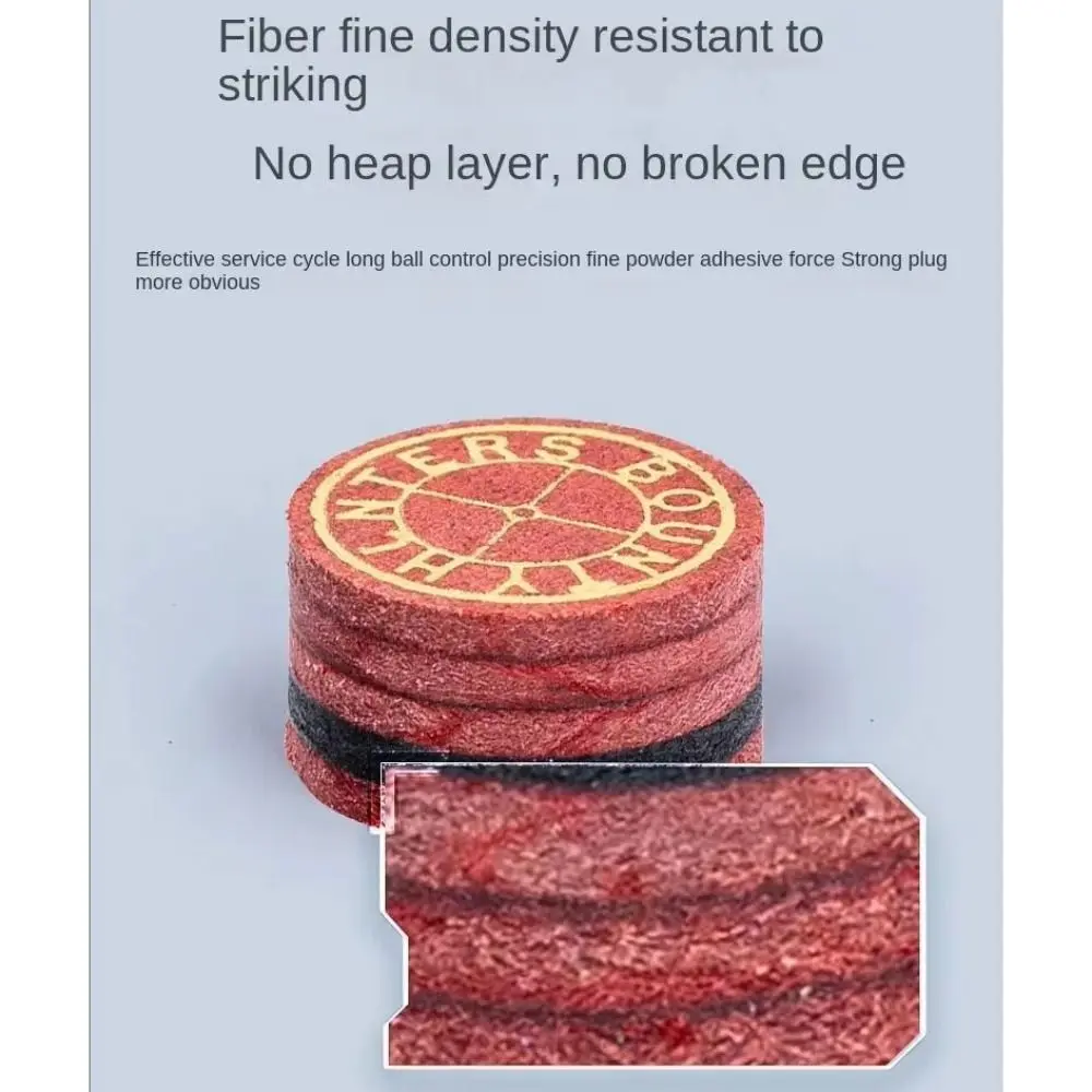 

New 11MM/14MM Billiard Cue Head Multi-Layer Durable Billiards Club Head Cap Professional Billiards Accessories