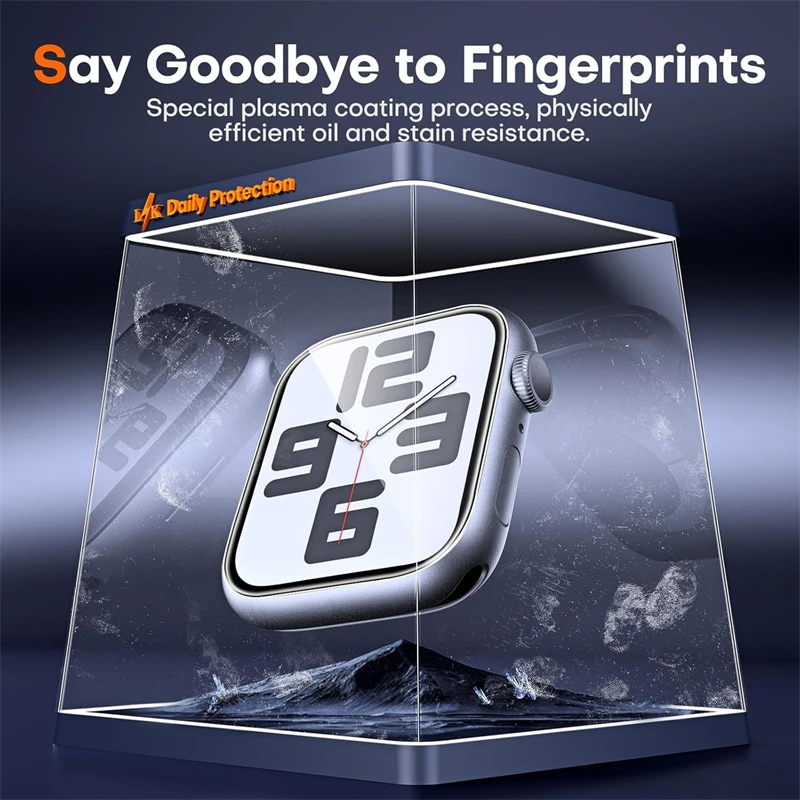 5PCS Pellicola Idrogel per Apple Watch 46MM 44MM 40MM 45MM 41MM 42MM 49MM 38MM Protezione Dello Schermo iwatch serie Ultra 9 8 7 SE 6 5 S10