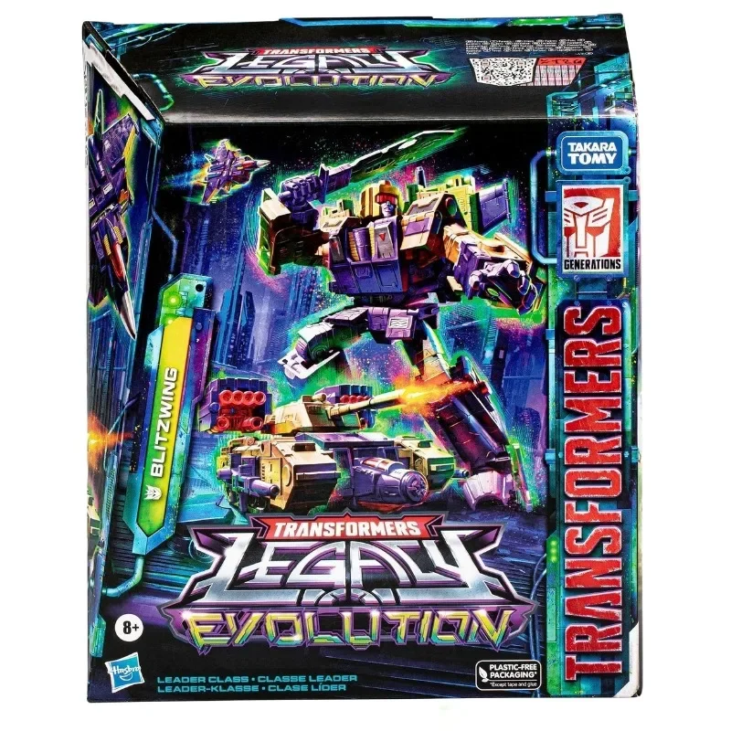 In Stock Takara Tomy Transformers G Series Evolution L Level Blitzwing Figure Model Anime Action Deformation Robot Car Kid Gift