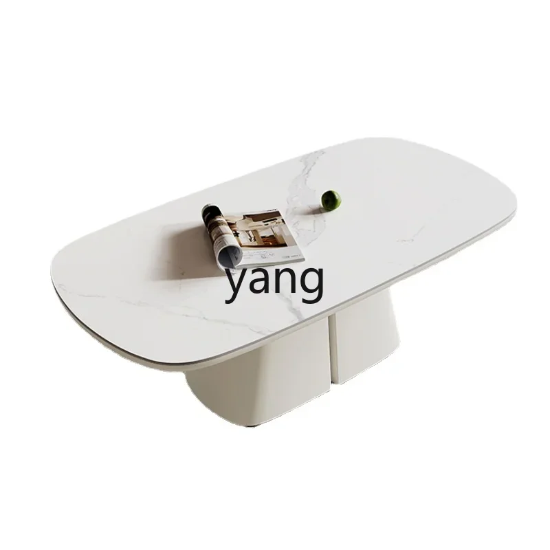Yjq， Lifting Coffee Table Dual-Use Small Apartment Living Room Home Multi-Functional Electric Automatic Modern Minimalist