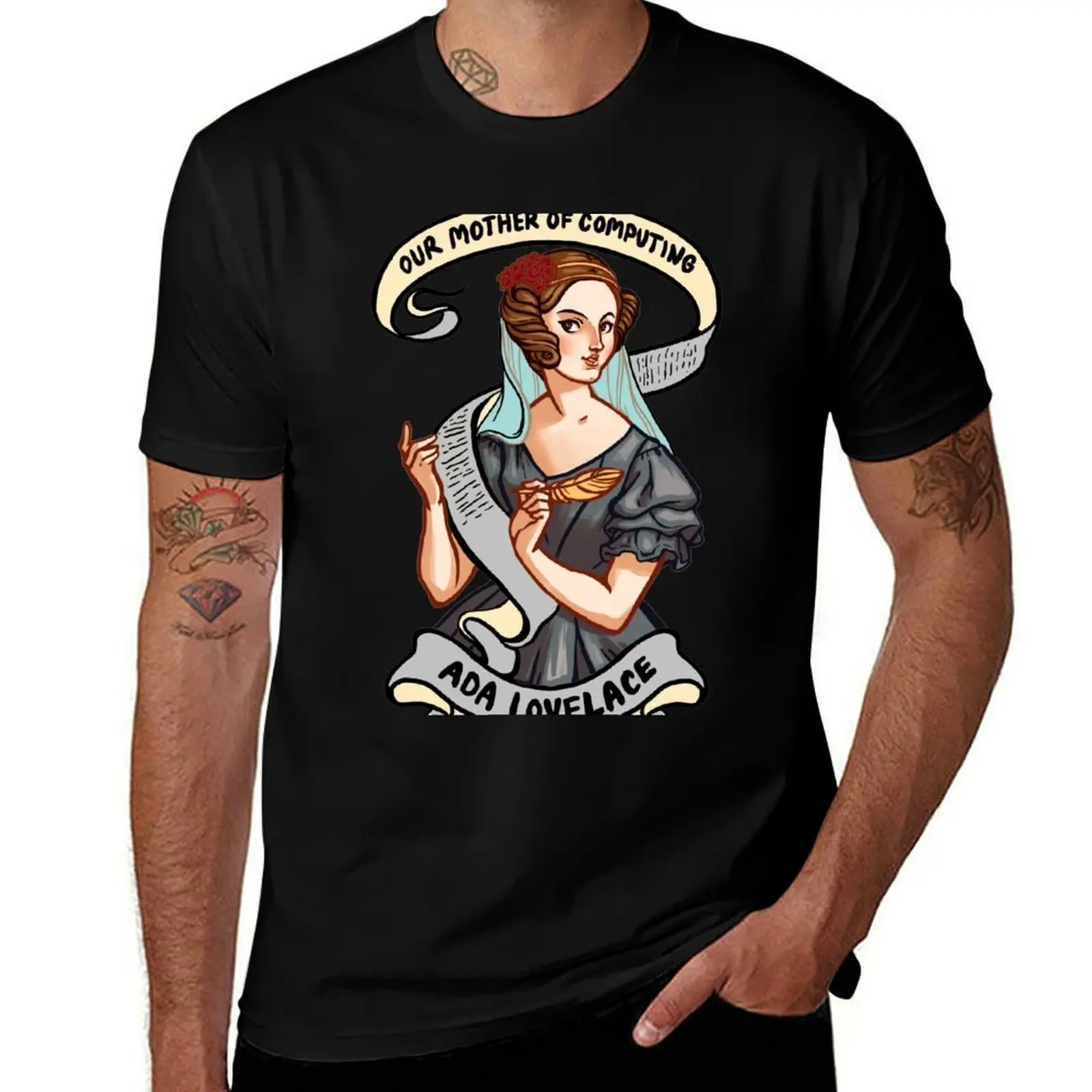 Ada Lovelace T-Shirt Labor Work Casual T-Shirt