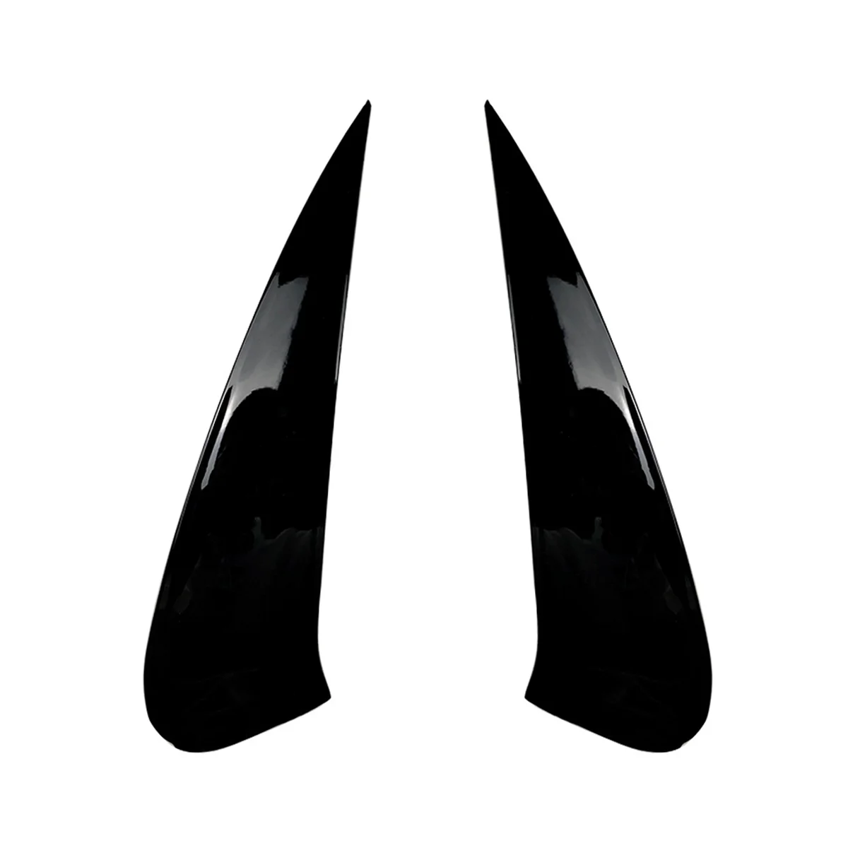 Car Rear Bumper Splitter Spoiler Canard Air Vent Trim Decor for Mercedes Benz AMG GLE Coupe C167 GLE350 2020+(B)