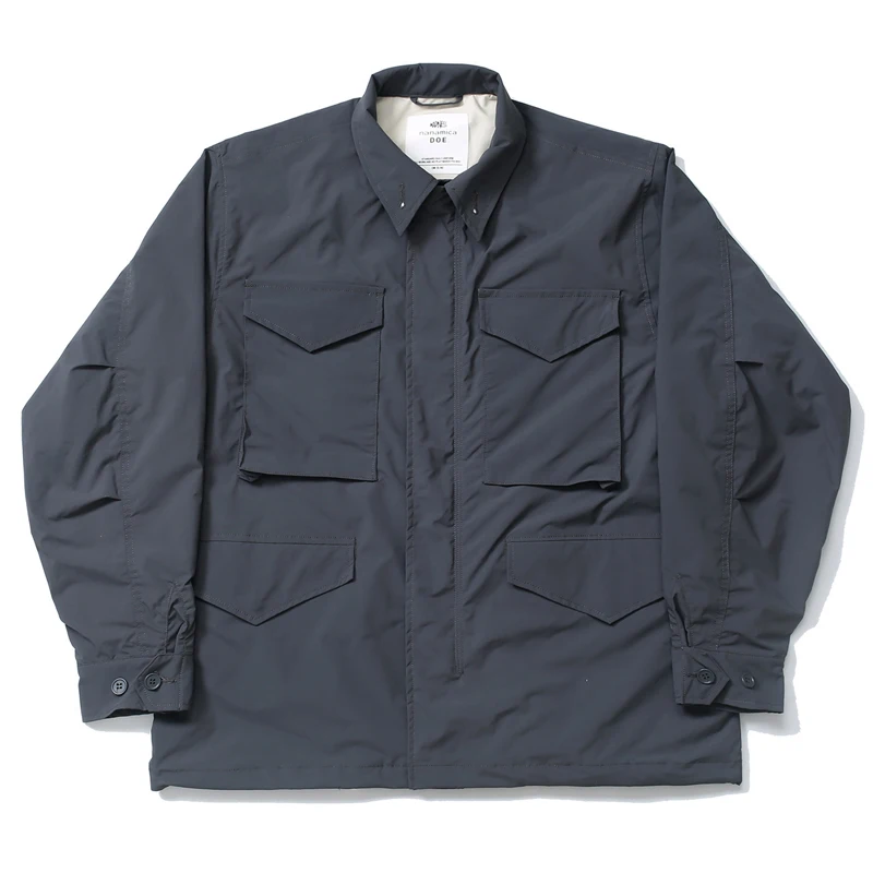 

Autumn Winter Madness Jacket New Arrival Fashion Lapel Outerwear Multi-pocket Strap Design MDNS Waterproof Windbreaker Jackets