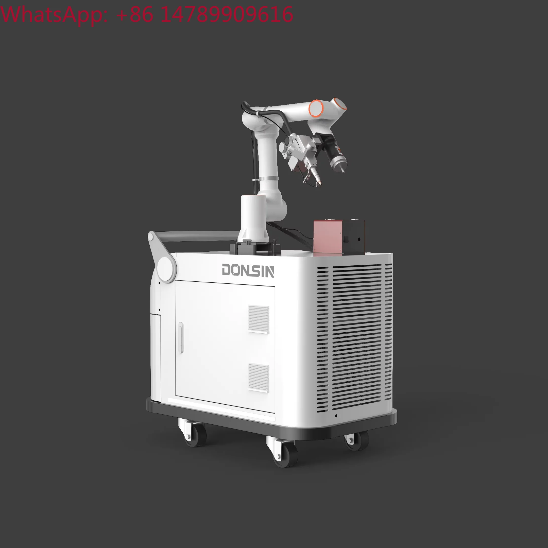 DONSIN 6-Axis Cobot Welding Equipment PLC Controlled With Big Positioner & Double Wire FeederAutomated ligent Welding h