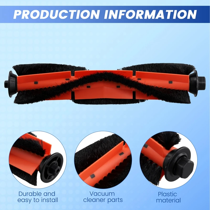 Parti di ricambio per spazzola principale ABUD-Roller per accessori per aspirapolvere robot Xiaomi Mijia Lydsto R1