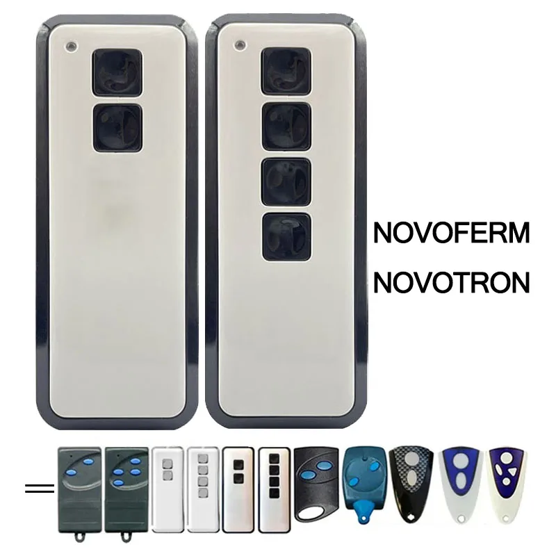 

NOVOFERM Пульт дистанционного управления 502 MAX43-2 504 MAX43-4 MTR43-2 MCHS43-2 MNHS433-02 MNHS433-04 Устройство открывания гаражных ворот 433,92МГц