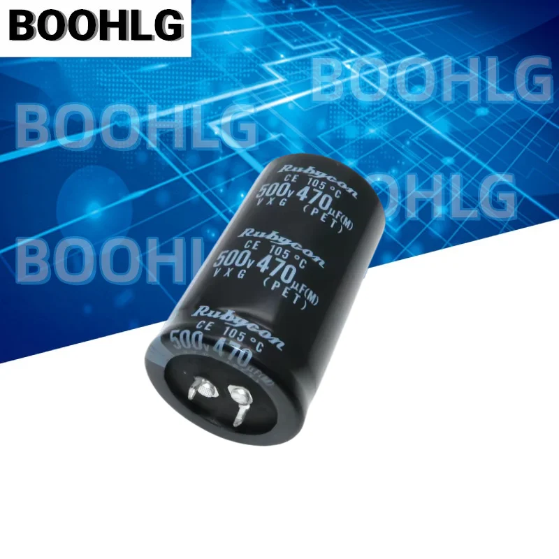 1PCS 470UF 500V Electrolytic Capacitor 500V 470UF 35X60
