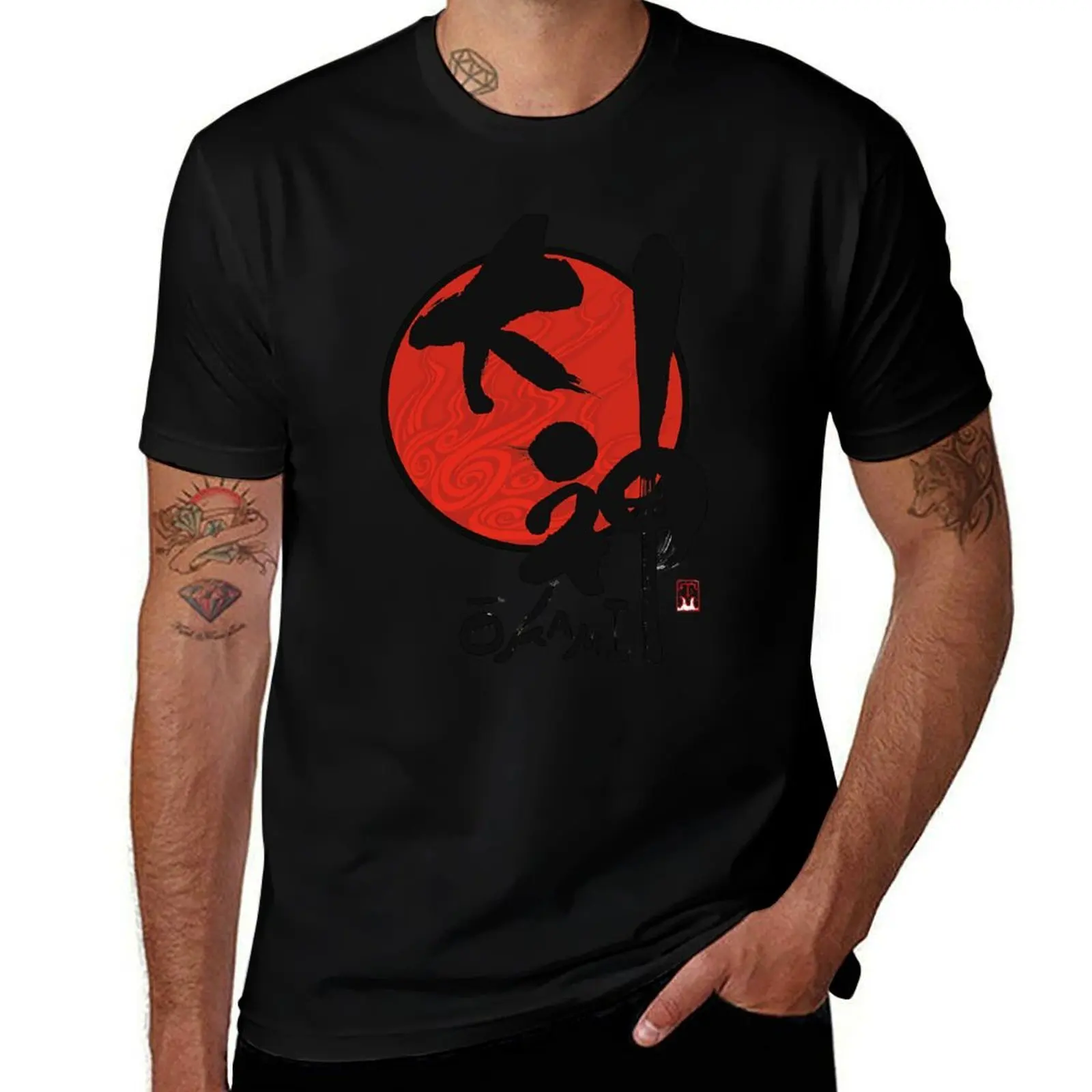 Футболка Okami Logo Premium для бега с коротким рукавом