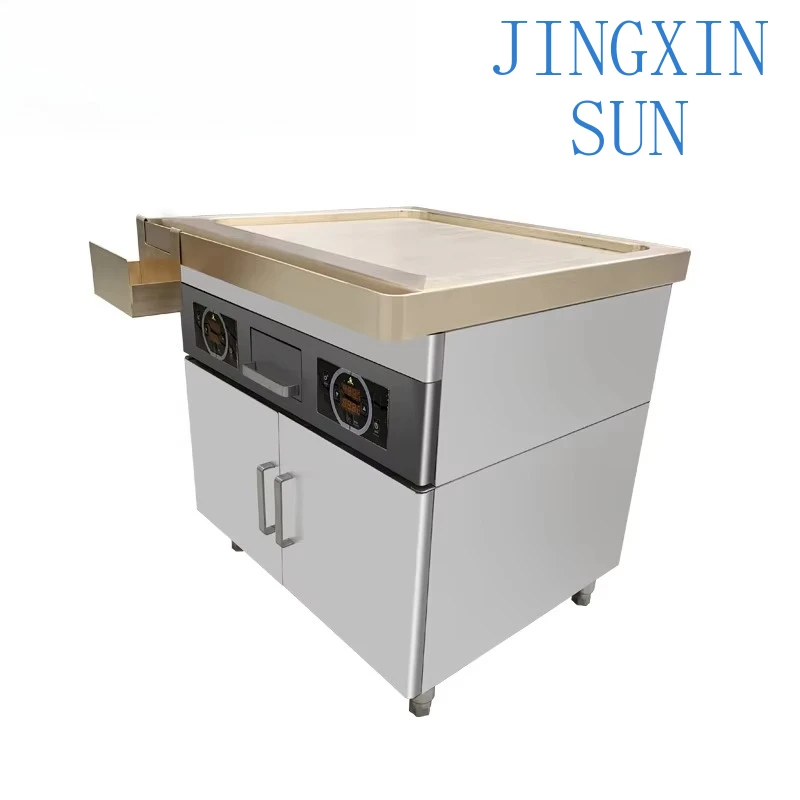 Multifunctional cabinet Teppanyaki baking pan Small hot plate