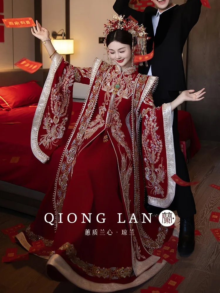 Heavy Industry's new large-sized Chinese-style dragon and phoenix Han clothing