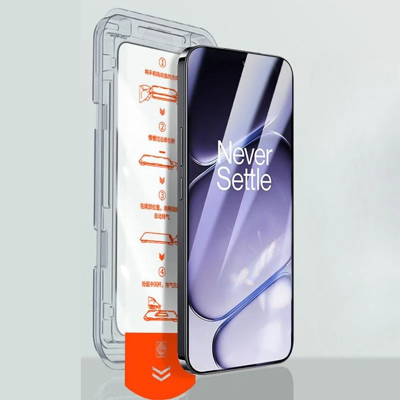 

Защитная пленка для экрана с простой установкой для OnePlus Turbo 6 6V, закаленное стекло для One Plus 1+Turbo6V, защитная стеклянная пленка с полным покрытием