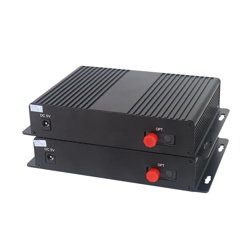 

Full HD optical transceiver two-way audio