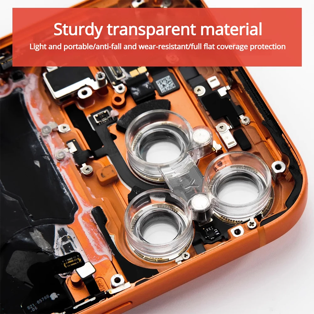 YCS M.Y-JGZ Magnetic Mobile Phone Lens Protection Cover-Repair and Disassembly Lens Dustproof for iPhone 6-17 Series