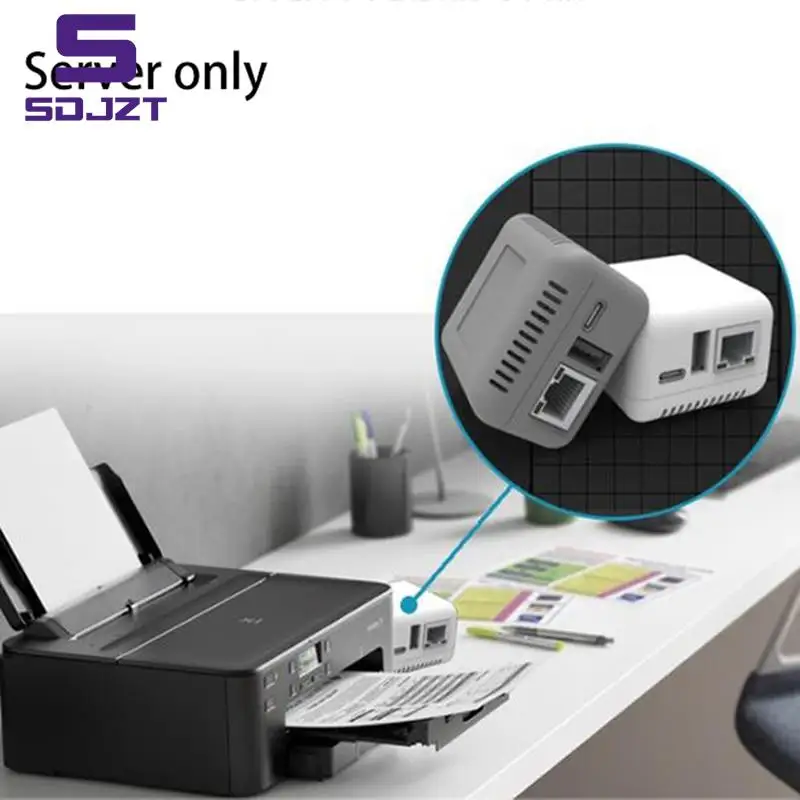 Mini NP330 Network USB 2.0 Print Server （Network/WIFI/BT/WIFI cloud printing Version）