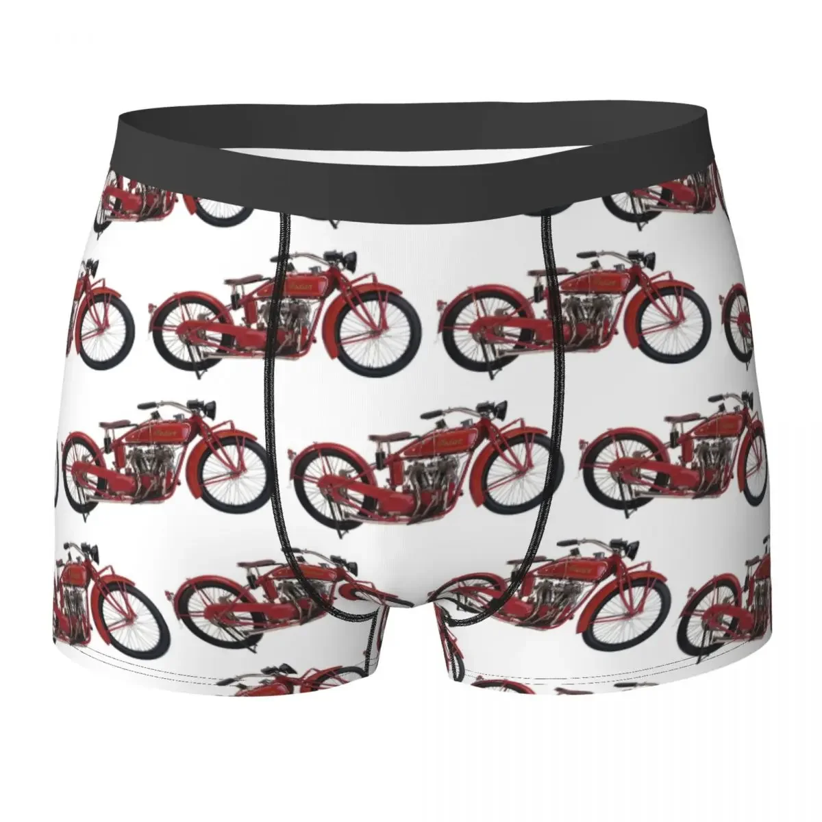 Boxer Underpants Shorts Motorcycle Motor Old Indians Never Die 3 Panties Men's Ventilate Underwear for Homme Man Boyfriend Gift