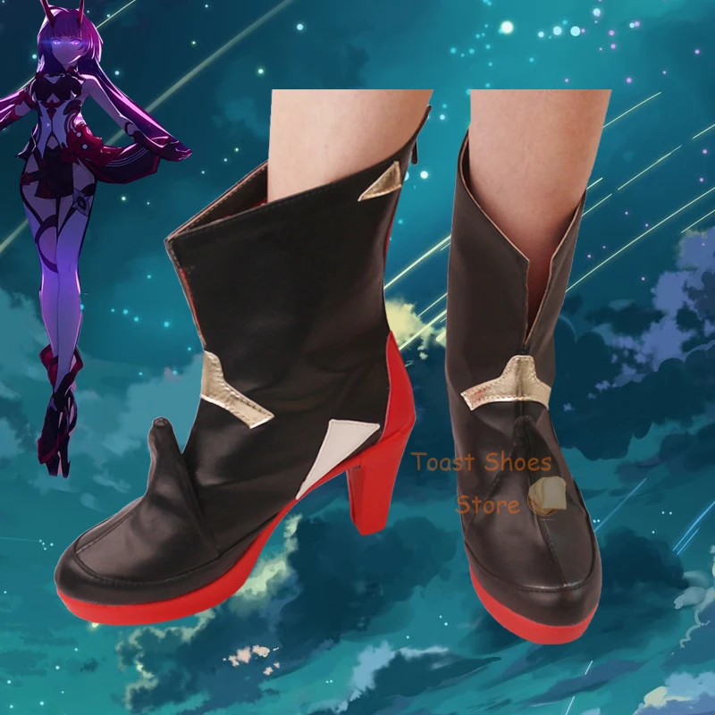 

Game Honkai Impact 3rd Raiden Mei New Skin Cosplay Boots Comic Anime Game for Con Halloween Party Cosplay Costume Prop Cool