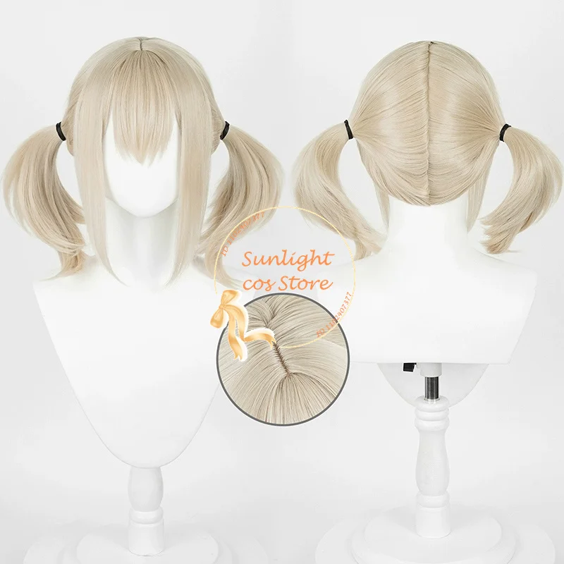 

PJSK Azusawa Kohane Cosplay Wig 43cm Linen Wigs Heat Resistant Synthetic Hair For Women Halloween Costumes Cosplay Anime Wig