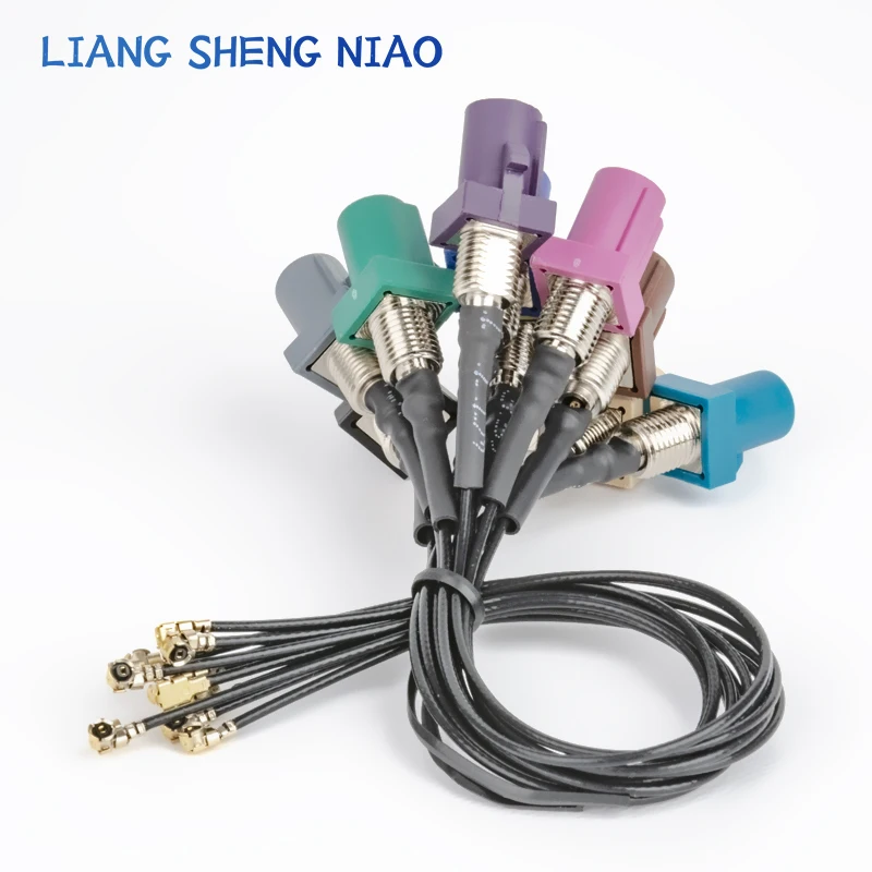 FAKRA-IPEX adapter cable: FAKRA SMB automotive special connection cable, RF1.13 wire, IPX generation