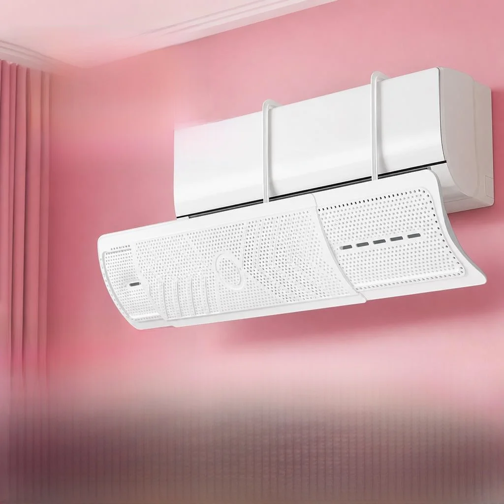new-2026-air-conditioner-windshield-extra-large-wide-home-bedroom-dormitory-upper-bed-wall-mounted-maternity-and-infants-grade