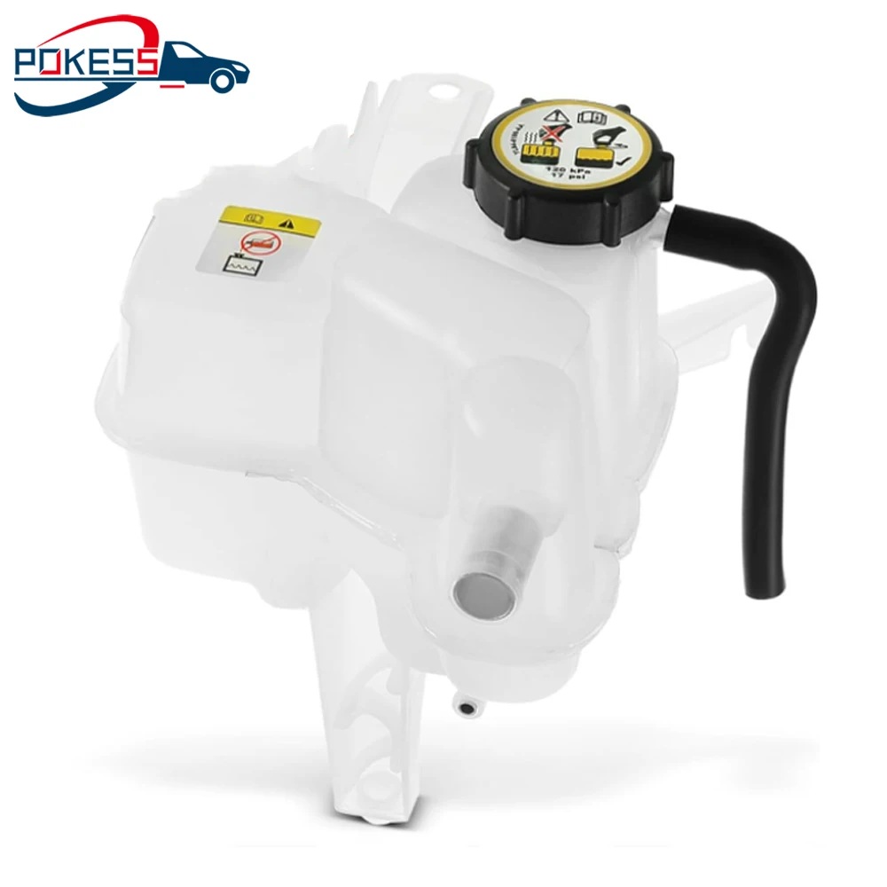 POKESS  Engine Pressurized Coolant Overflow Recovery Reservoir Tank For Ford RANGER 2019 Car Accessories JB3Z8A080A