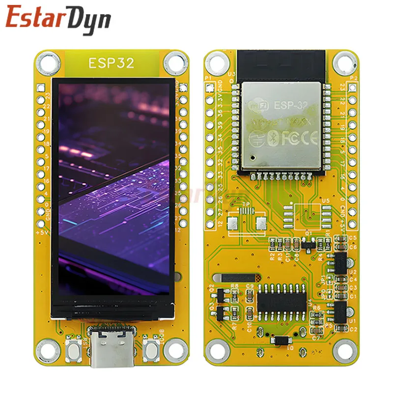 Carte de développement Estardyn ESP32 c3 WIFI Bluetooth 1.9 pouces ST7789 type-cips écran LCD