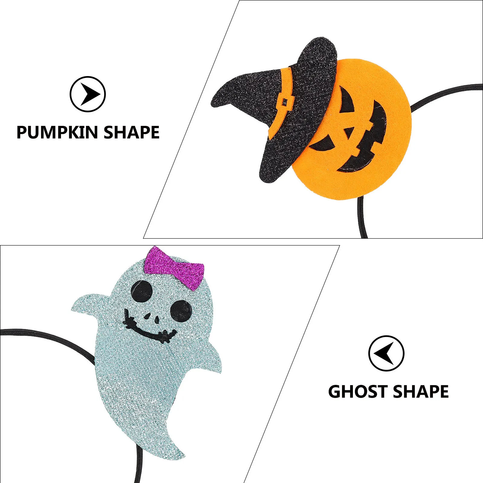 

3 шт. Хэллоуин головной убор костюм головной убор декоративный обруч для волос уникальная фестивальная вечеринка