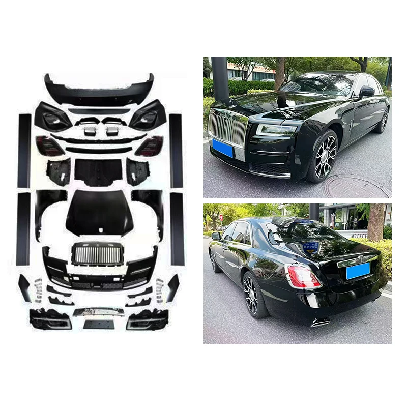 Classic Car Restomod Body Kits2010-2014 Car Modification Upgrade 2024 Front Bumper Fender Engine Hood Rear Lip Mudguard Body Kit
