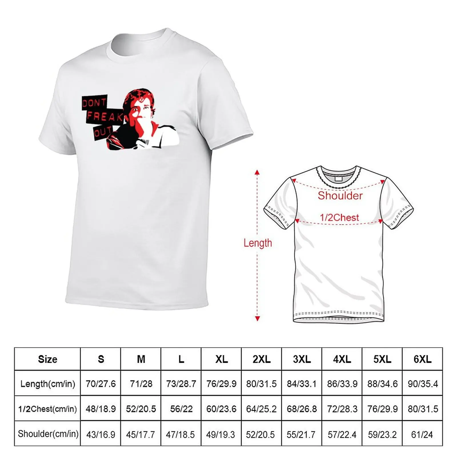 Don't Freak Out T-Shirt t shirt men 100% cotton luxury brand cotton t shirt pack cotton t shirt man T-shirt