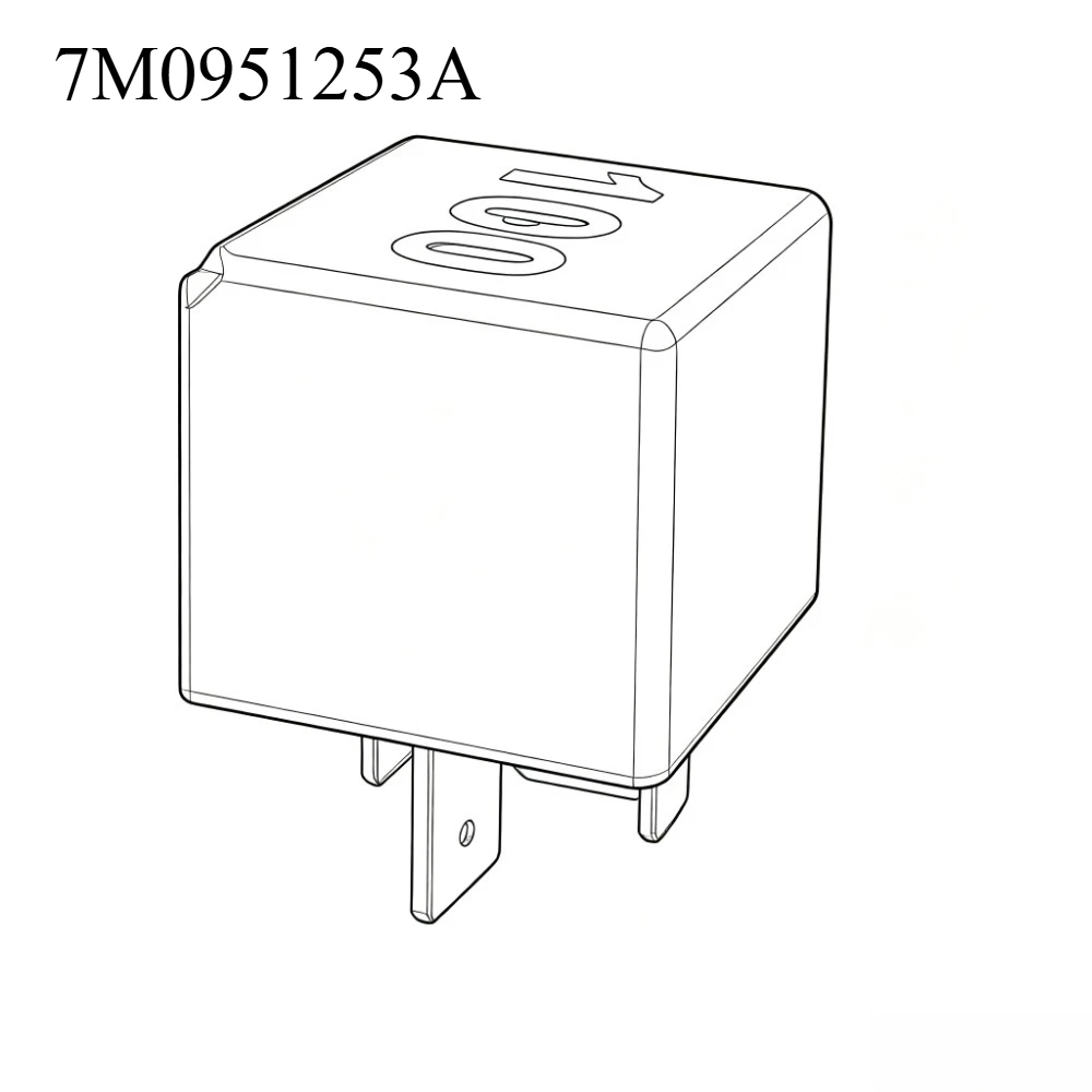 Brand new and original Relay 4-pin 7M0 951 253A
