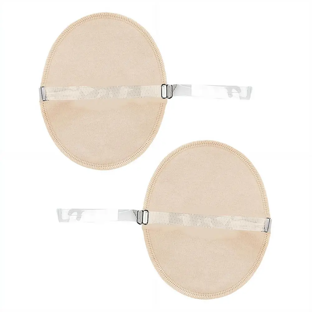1 Paar waschbare Achselschweißpads, wiederverwendbare, saugfähige Deodorant-Pads, Achselschweißschutz, absorbierende Schweißpads für Damen – Detail 4